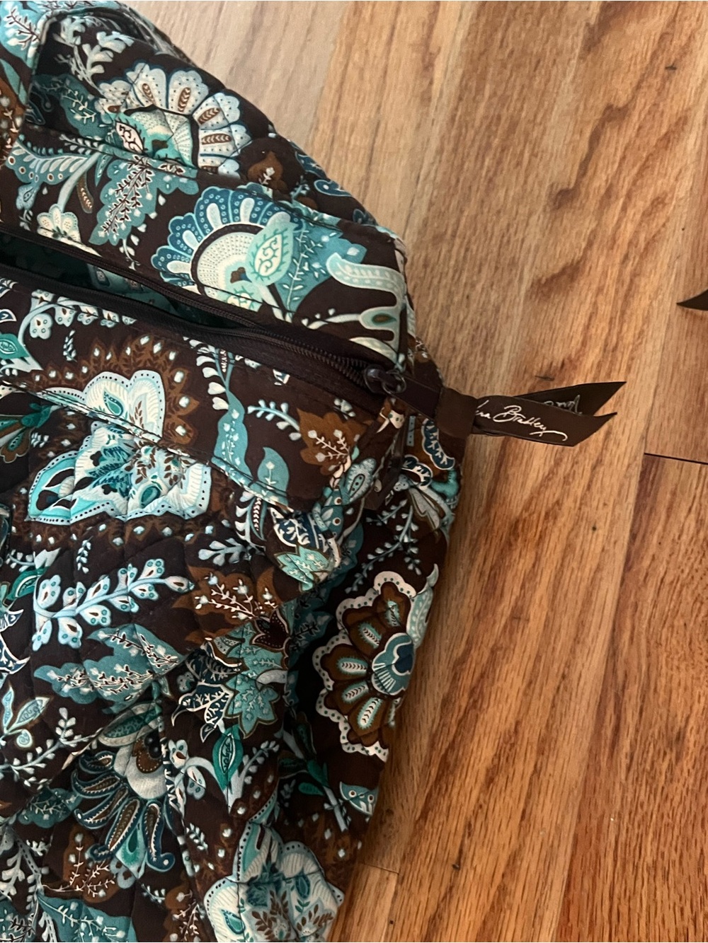 Vera Bradley Java Blue travel lot 5 piece set - Picture 8 of 15